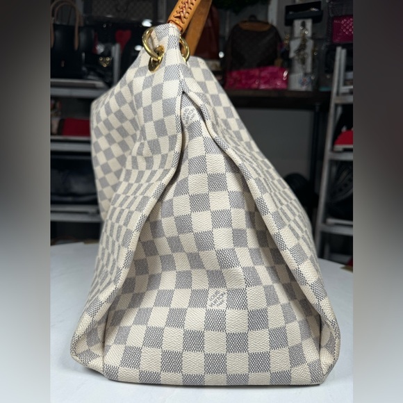 AUTHENTIC Louis Vuitton Damier Azure Artsy GM - Picture 3 of 16